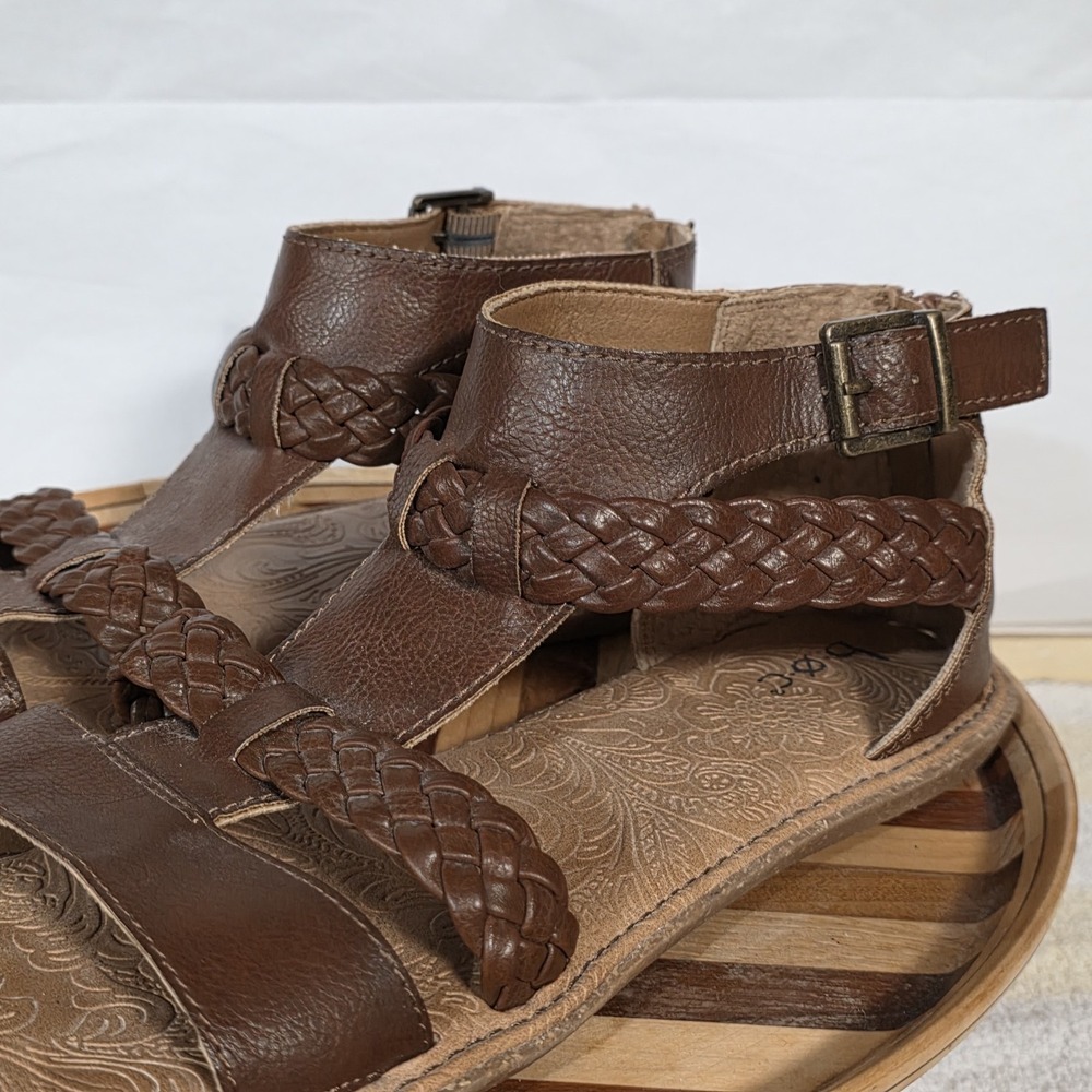 B.O.C by Born Women's Melinda Gladiator Sandal size 10 Brown Stappy - Picture 6 of 16